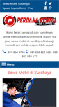 Mobile Screenshot of perdanarentalmobilsurabaya.com